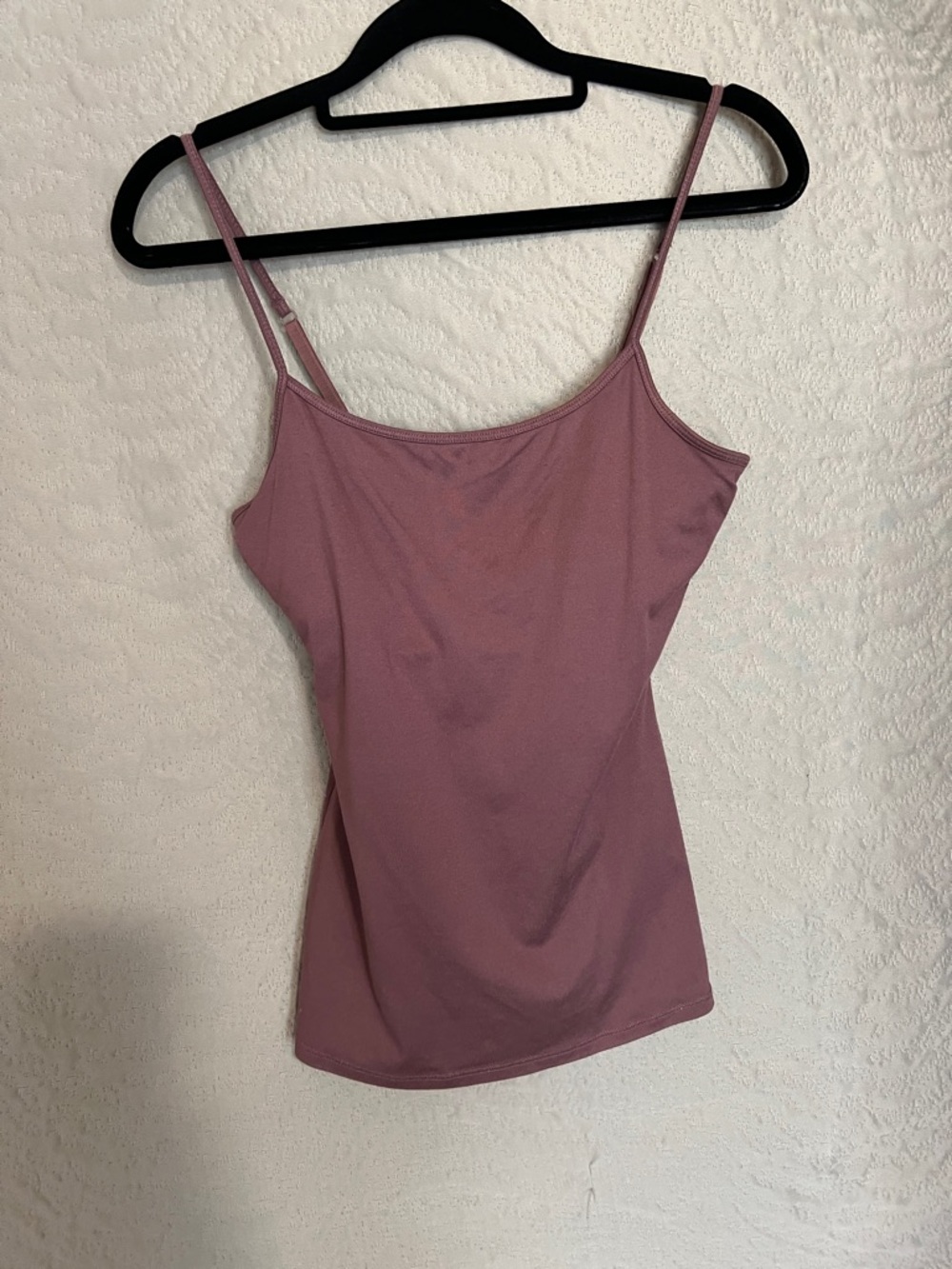 Express Women's Mauve Spaghetti Strap Tank Top Built-In Bra Size XS